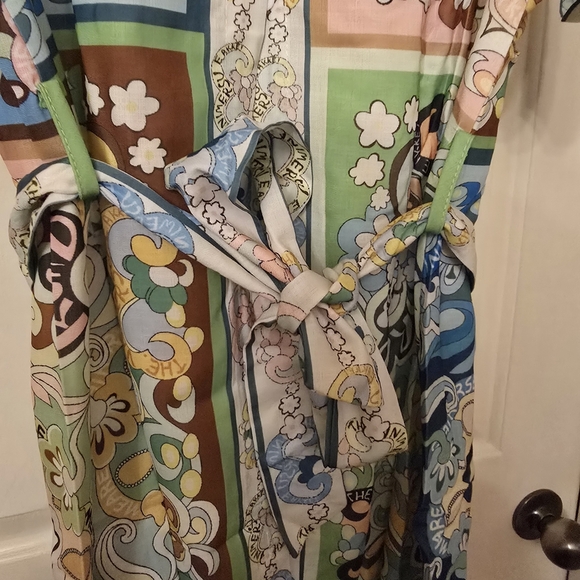 Unk Multicolor Floral Patchwork Maxi Dress - Picture 3 of 4
